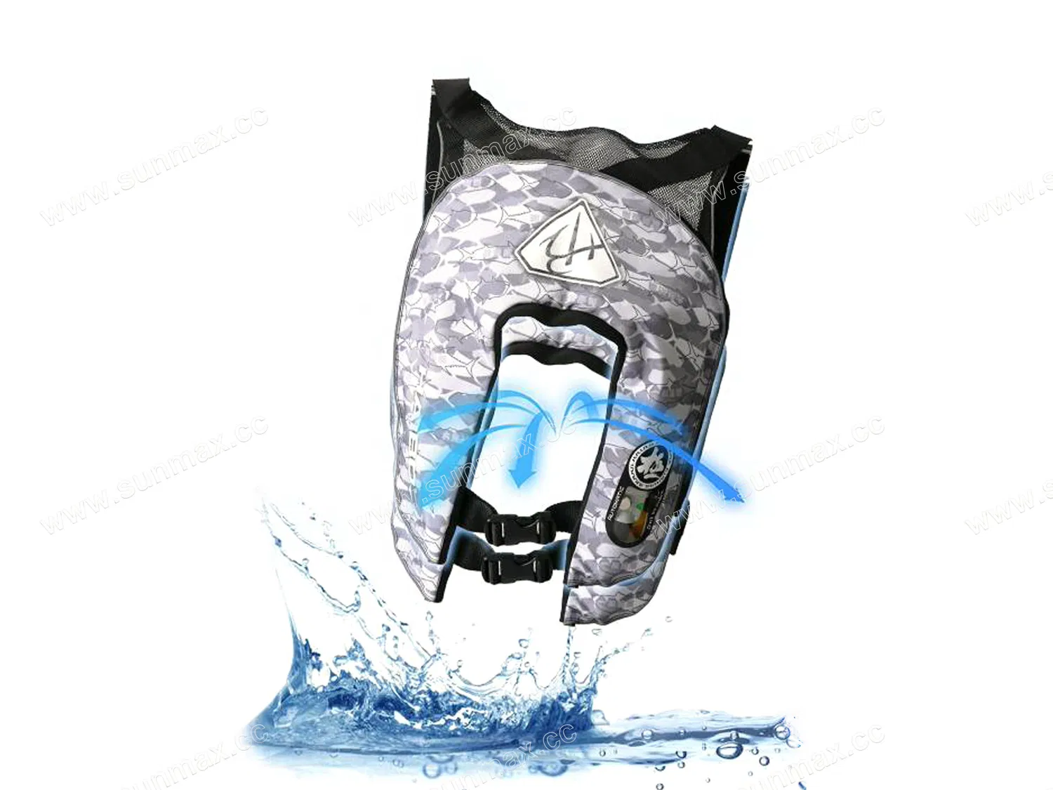 Haibo Life Vest Automatische aufblasbare Rettungsweste für Angeln und Wassersport