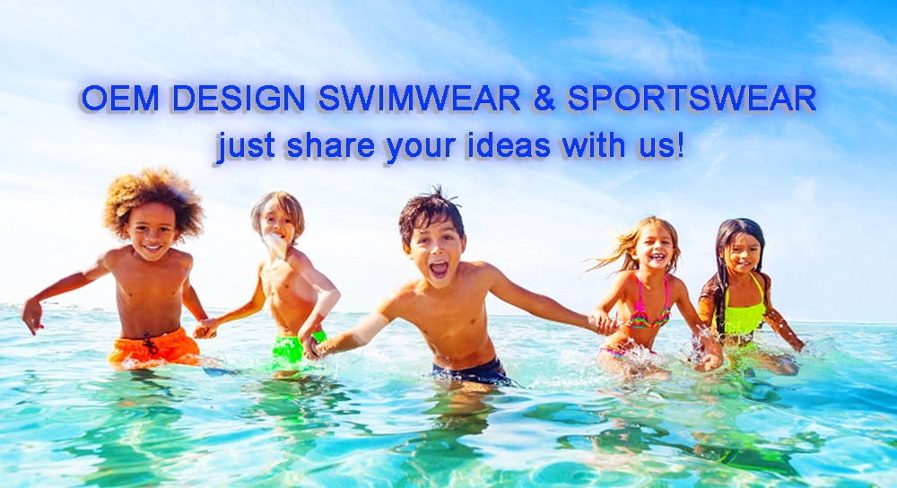 Children′ S Swimwear Little Girls Bikini Swimsuit Beach Wear Rashguard