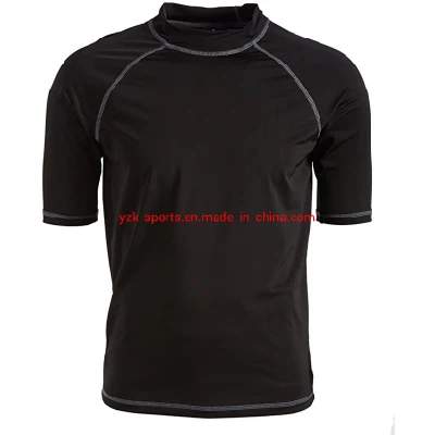 Herren Sport UV Hochwertiger UPF+ Kurzarm-Surf-Rashguard